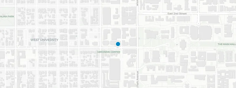 Map showing location of Gentle Ben's Brewing Company