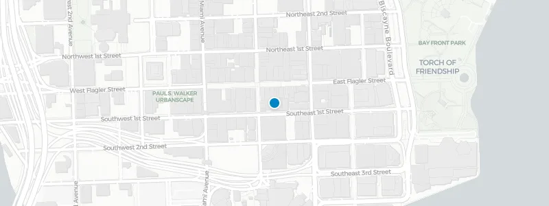 Map showing location of The Rooftop at Eurostars Langford