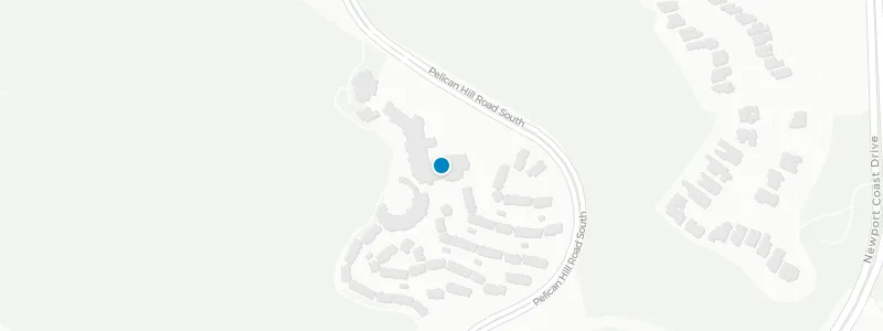 Map showing location of The Resort at Pelican Hill