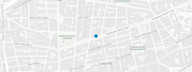 Map showing location of L’EssenCiel at Splendid Hotel & Spa