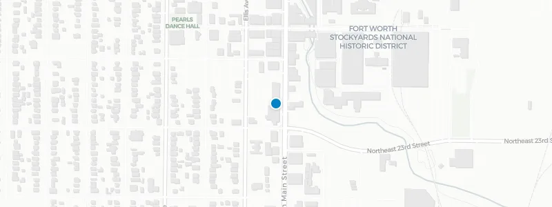 Map showing location of Ático Ft. Worth