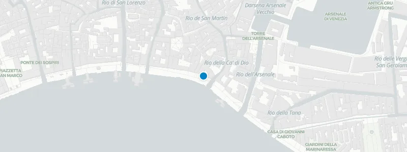Map showing location of Gabrielli Rooftop Terrace