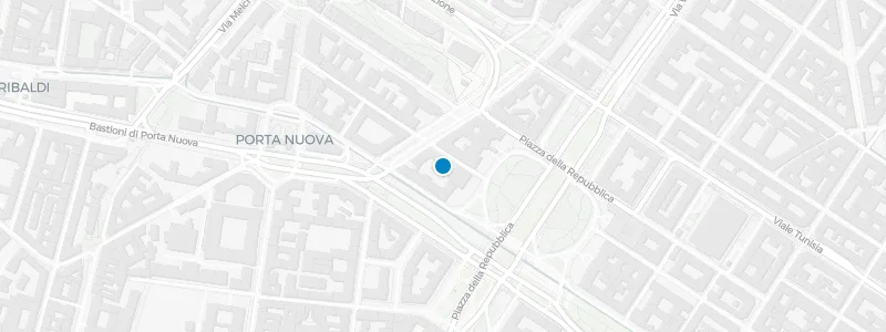 Map showing location of Radio Rooftop Bar