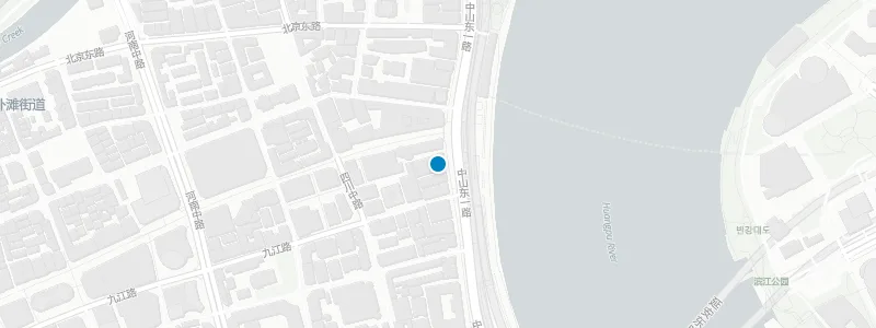 Map showing location of Bar Rouge