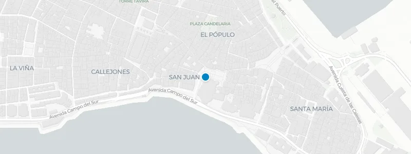 Map showing location of Aleph Cocktail Club