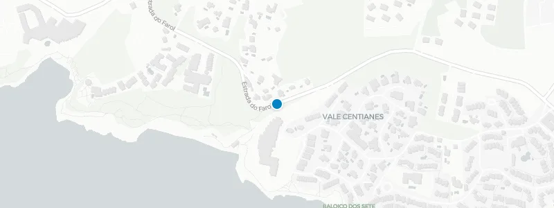Map showing location of Sky Bar Carvoeiro