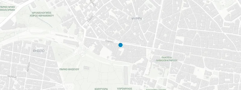 Map showing location of Buena Vista Social Bar