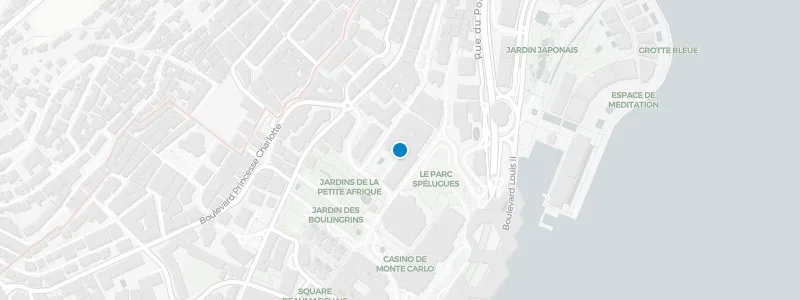 Map showing location of Odyssey at Hotel Metropole