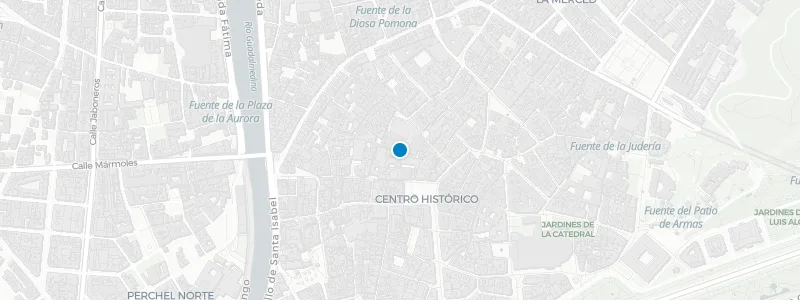 Map showing location of La Terraza de San Telmo