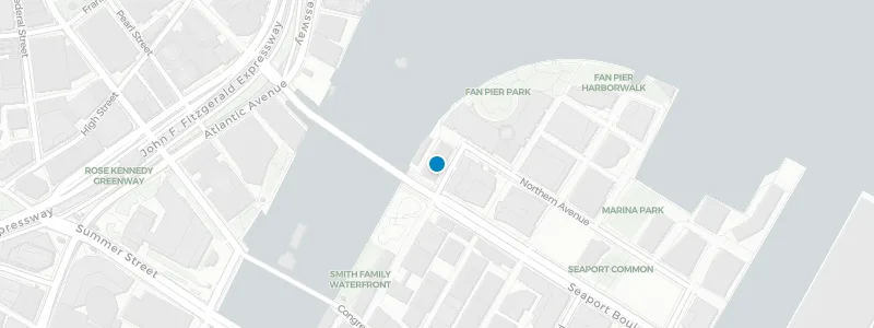 Map showing location of Rooftop at The Envoy
