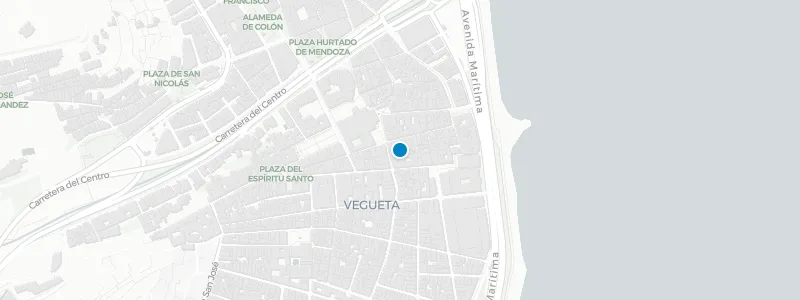 Map showing location of VEINTIUNO