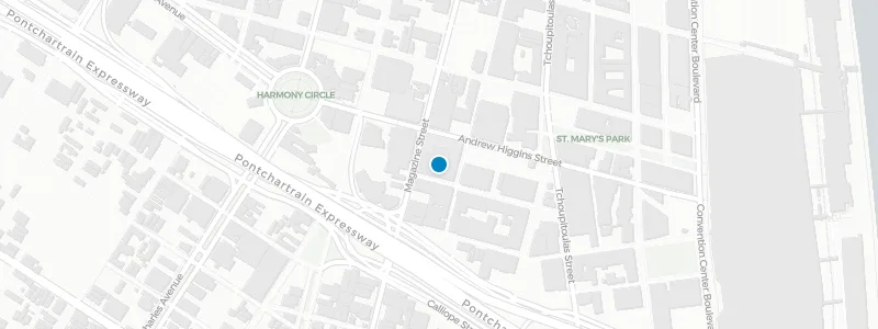 Map showing location of Rosie's On The Roof