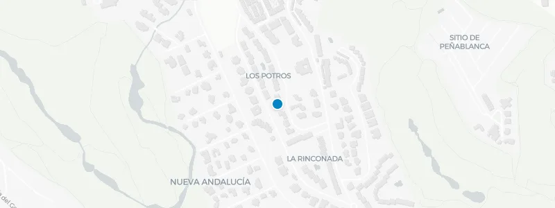Map showing location of Benabola Sky Lounge