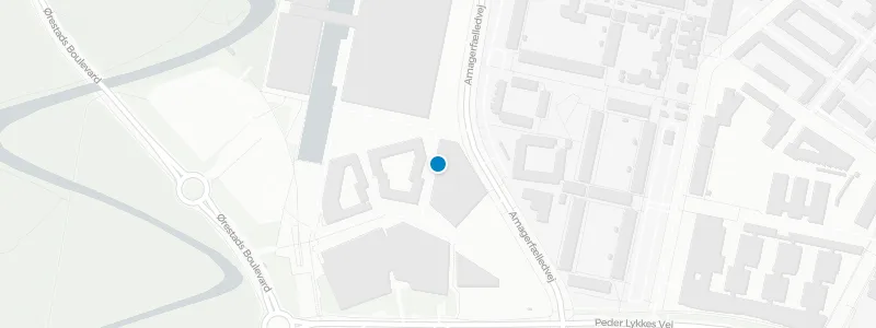 Map showing location of Zoku Copenhagen