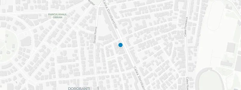 Map showing location of SkyBar Dorobanți