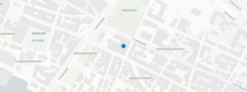 Map showing location of Petersen Svítan