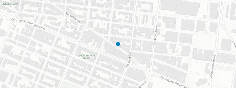 Map showing location of Skinner's Loft Rooftop