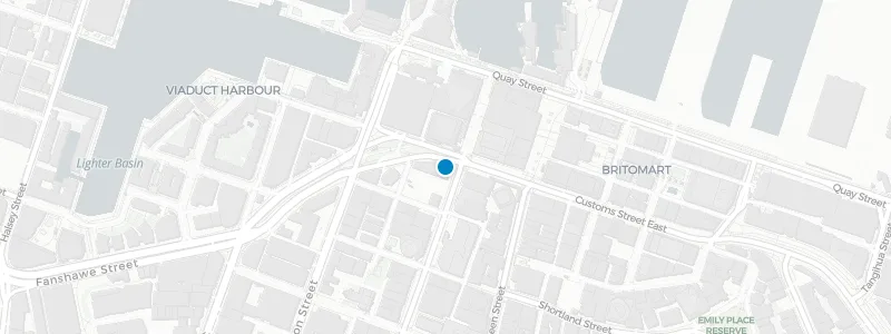 Map showing location of Palmer Bar