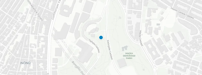 Map showing location of Spago Istanbul
