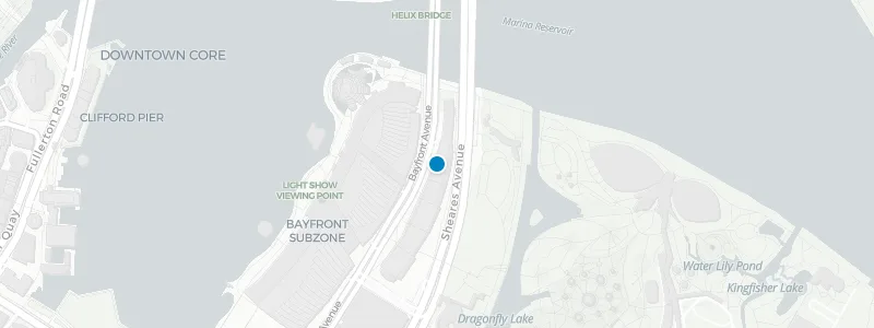 Map showing location of CÉ LA VI Singapore