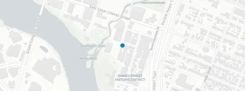 Map showing location of Geraldine's