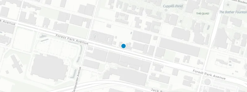 Map showing location of UpBar