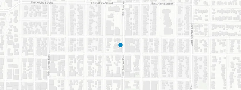 Map showing location of Monsoon Seattle