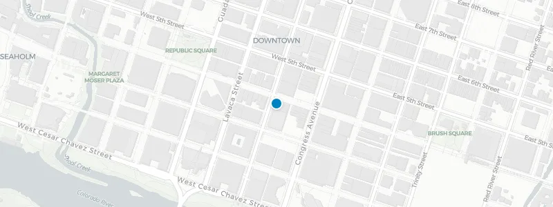 Map showing location of The Market