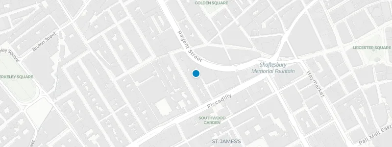 Map showing location of Gaucho Piccadilly