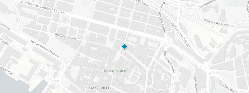Map showing location of Grand Hôtel Dauphiné Rooftop Bar