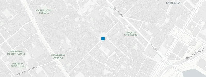 Map showing location of Gallery Rooftop