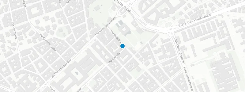 Map showing location of Terrazza Costanza