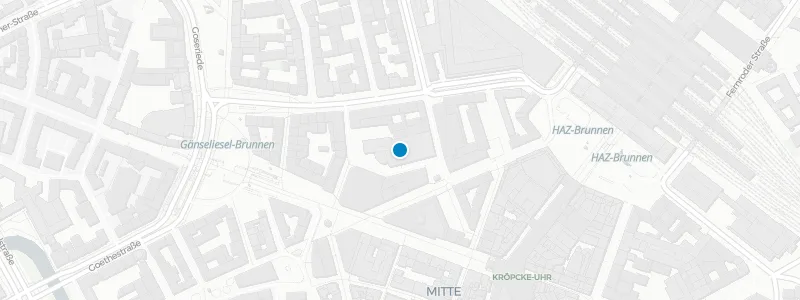Map showing location of Roof Garden Hannover