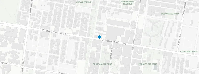Map showing location of The Emerson