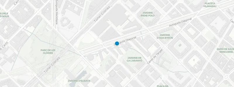 Map showing location of Zity Bar, Novotel Barcelona City