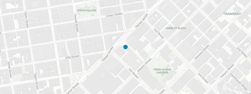 Map showing location of Bluestem Brasserie