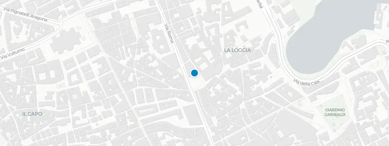 Map showing location of Il Bar at Rinascente