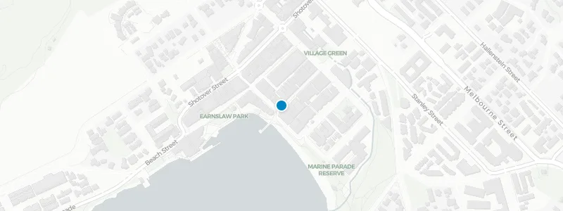 Map showing location of The Sundeck, Queenstown