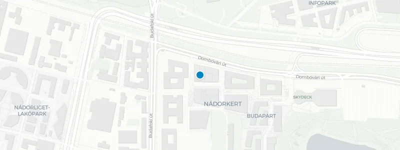 Map showing location of Rooftop Bar at Radisson Hotel Budapest BudaPart