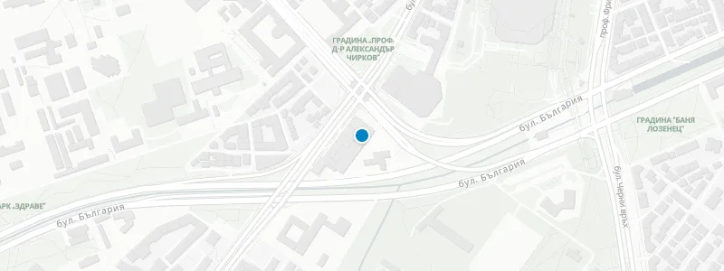 Map showing location of Ozone Skybar & Lounge