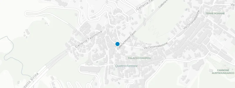 Map showing location of Sky Rooftop Bar & Restaurant Taormina