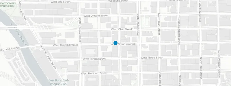 Map showing location of bar avec