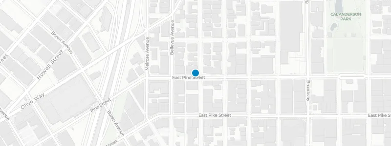 Map showing location of Cantina del Sol