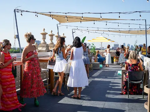 Sun Club at Blanc Champagne Bar