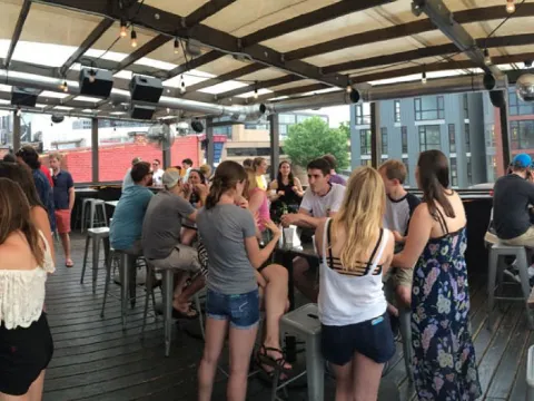 DC9 rooftop deck, Washington
