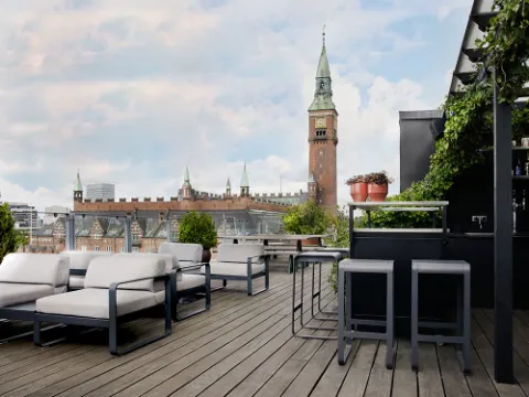 The Rooftop Bar at Hotel Danmark