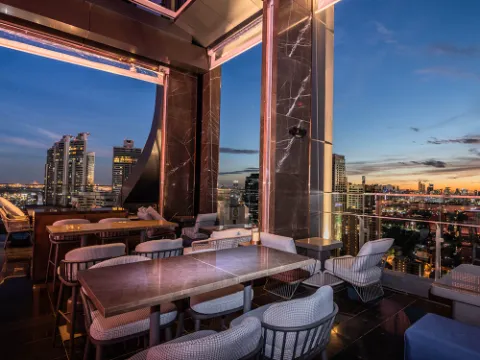 Cooling Tower Rooftop Bar