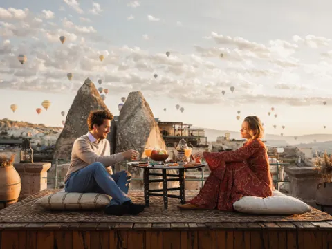 Rooftop at Sultan Cave Suites